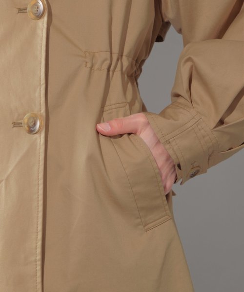 PAGEBOY（ページボーイ）の「【WEB限定アイテム】CテンセルBIGトレンチ（トレンチコート・レディース・ブラック/ベージュ/カーキ/アイボリー/ブルー系その他・SMALL/MEDIUM）」の14枚目の写真