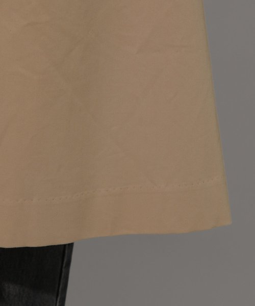 PAGEBOY（ページボーイ）の「【WEB限定アイテム】CテンセルBIGトレンチ（トレンチコート・レディース・ブラック/ベージュ/カーキ/アイボリー/ブルー系その他・SMALL/MEDIUM）」の17枚目の写真