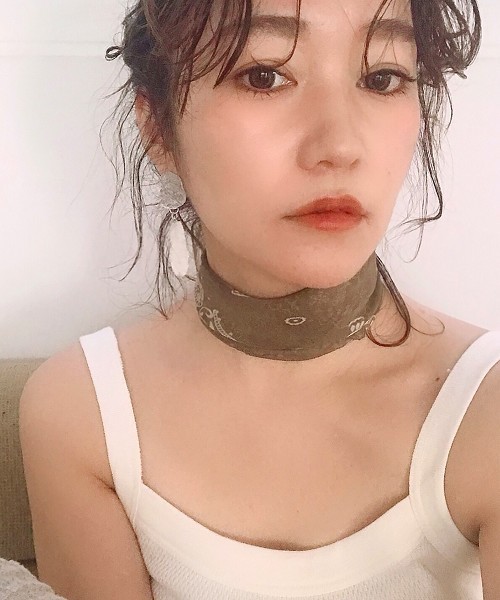 TODAYFUL（トゥデイフル）の「サーマルバインダータンクトップ（Tシャツ/カットソー・レディース・ホワイト/グレー・FREE）」の10枚目の写真