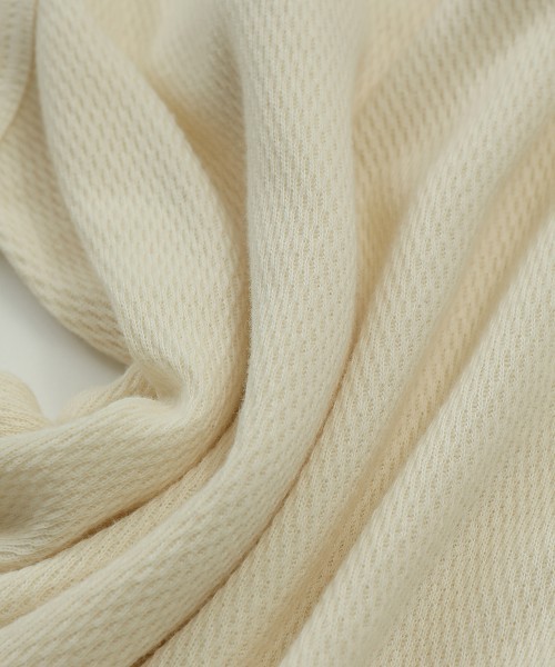 TODAYFUL（トゥデイフル）の「サーマルバインダータンクトップ（Tシャツ/カットソー・レディース・ホワイト/グレー・FREE）」の9枚目の写真