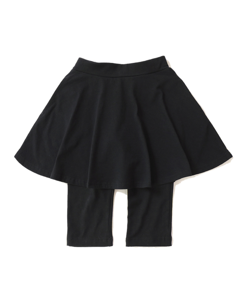 devirock（デビロック）の「ポケット付き 無地6分丈スカッツ（スカート・キッズ・ピンク系その他/グリーン系その他/レッド系その他/ヘザーチャコール/ブラック/ネイビー/カーキ/ラベンダー/ブルー系その他/パープル系その他・90cm/100cm/110cm/130cm/140cm/150cm/80ｃｍ/95cm/120cm/160cm）」の11枚目の写真