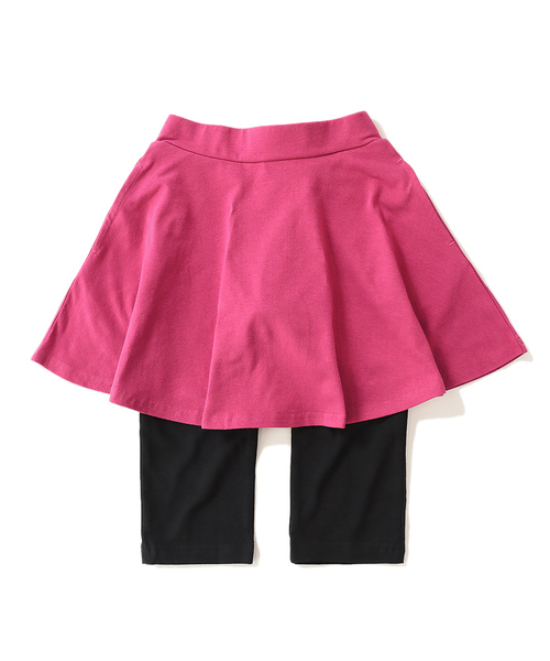 devirock（デビロック）の「ポケット付き 無地6分丈スカッツ（スカート・キッズ・ピンク系その他/グリーン系その他/レッド系その他/ヘザーチャコール/ブラック/ネイビー/カーキ/ラベンダー/ブルー系その他/パープル系その他・90cm/100cm/110cm/130cm/140cm/150cm/80ｃｍ/95cm/120cm/160cm）」の20枚目の写真