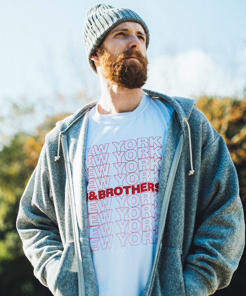 68&brothers(シックスティエイトアンドブラザーズ)の「L/S Tee "Souvenir"(Tシャツ/カットソー・メンズ・ホワイト/ネイビー/ヘザーグレー・MEDIUM/LARGE/X-LARGE)」の8枚目の写真