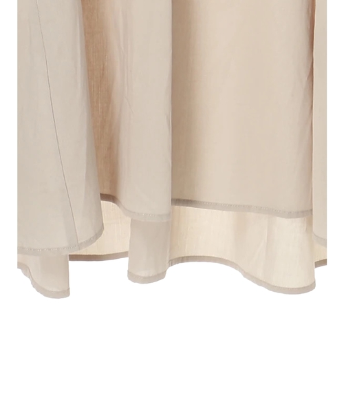 CRAFT STANDARD BOUTIQUE（クラフトスタンダードブティック）の「スキッパービッグシャツワンピース☆○（ワンピース・レディース・ベージュ/オフホワイト/ブルー系その他/イエロー系その他・FREE）」の10枚目の写真