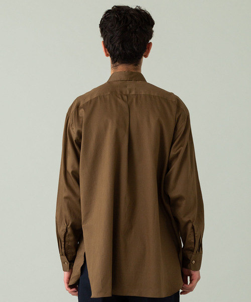 markaware（マーカウェア）の「【MARKAWARE】コンフォートフィットシャツ（シャツ/ブラウス・メンズ・ブラウン/ダークグレー・1/2）」の13枚目の写真