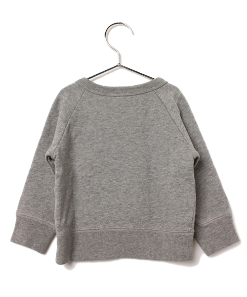 B:MING by BEAMS（ビーミングバイビームス）の「○ビーミング by ビームス / スウェットプリントクルー（スウェット・キッズ・ライトグレー/ネイビー・100/140/110/130/150/120/90/80）」の3枚目の写真