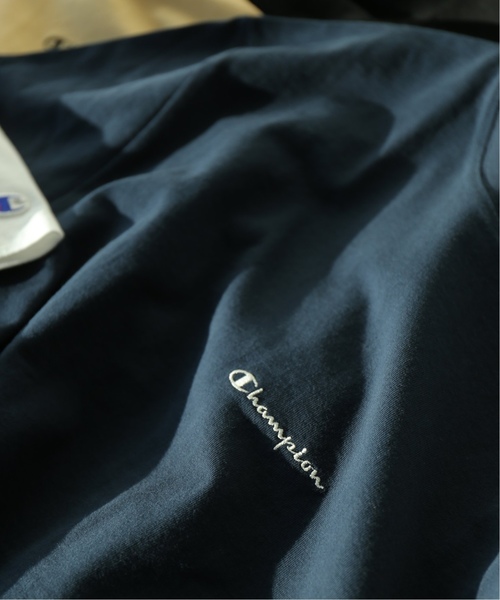 Champion（チャンピオン）の「Champion×EDIFICE / チャンピオン別注 SMALL LOGO TEE（Tシャツ/カットソー・メンズ・ブラック/ホワイト/ベージュ/ネイビー/ピンク・MEDIUM/LARGE/SMALL）」の14枚目の写真