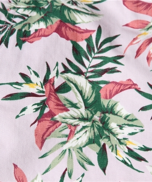 WEGO（ウィゴー）の「WEGO/プリントハイウエストショーツ（チノパンツ・レディース・ブラック/サックスブルー/ネイビー/ライトパープル/レッド/オフホワイト/ブラック系その他/ブルー・MEDIUM/LARGE）」の19枚目の写真