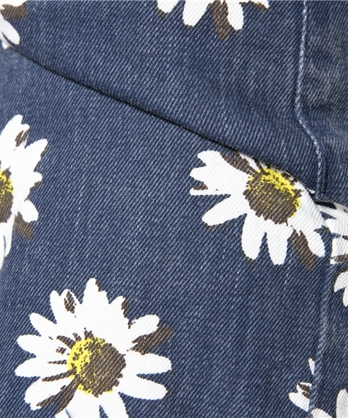 WEGO（ウィゴー）の「WEGO/プリントハイウエストショーツ（チノパンツ・レディース・ブラック/サックスブルー/ネイビー/ライトパープル/レッド/オフホワイト/ブラック系その他/ブルー・MEDIUM/LARGE）」の18枚目の写真