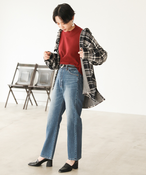 PAGEBOY（ページボーイ）の「ウールライクチェックCPOジャケット