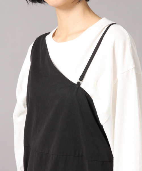 LOWRYS FARM(ローリーズファーム)の「ワンショルワンピース 851019(ワンピース・レディース・アイボリー/ブラック/ブラウン・FREE)」の11枚目の写真