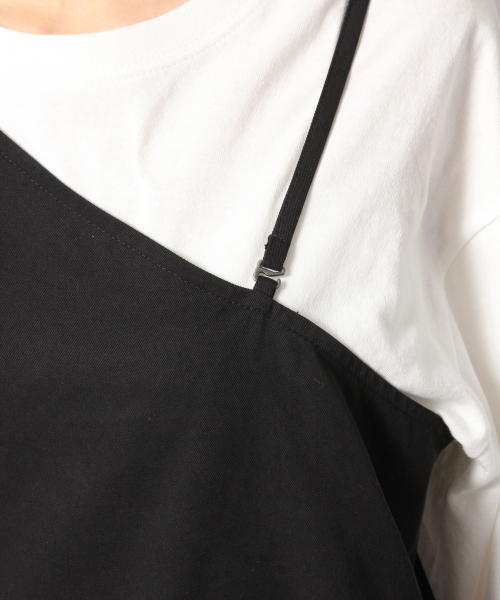 LOWRYS FARM(ローリーズファーム)の「ワンショルワンピース 851019(ワンピース・レディース・アイボリー/ブラック/ブラウン・FREE)」の12枚目の写真