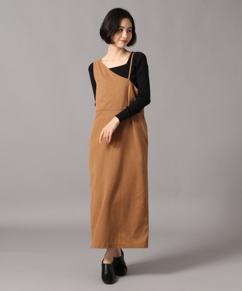 LOWRYS FARM(ローリーズファーム)の「ワンショルワンピース 851019(ワンピース・レディース・アイボリー/ブラック/ブラウン・FREE)」の17枚目の写真