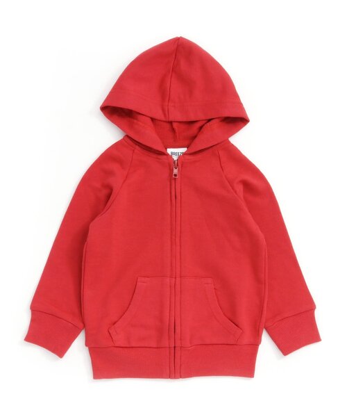 BREEZE（ブリーズ）の「/ZIPアップパーカー（パーカー・キッズ・グレー/レッド/キャメル・90/100/110/120/80/130/140）」の3枚目の写真