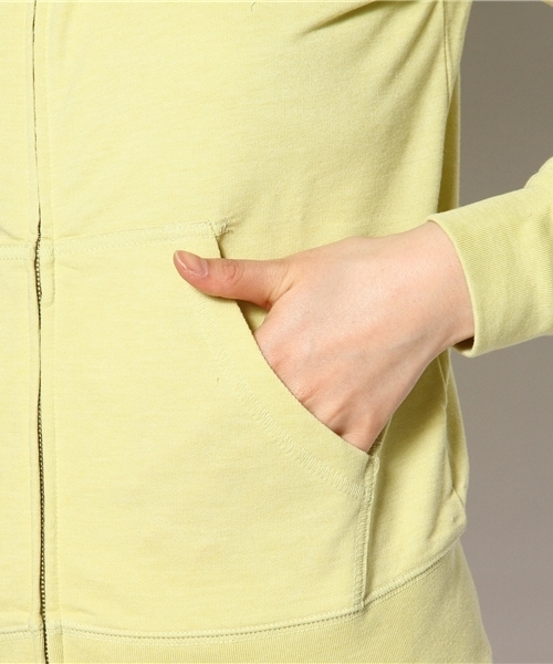 DISCOAT（ディスコート）の「【Discoat】ミニ裏毛パーカー（パーカー・レディース・グレー/イエロー/ネイビー・ﾌﾘ-）」の11枚目の写真