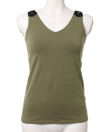 BASIC ZIP タンクトップ