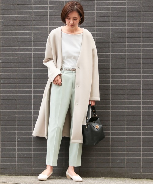 LEPSIM(レプシィム)の「美脚テーパードパンツ20SS1 858332(その他パンツ・レディース・ブラック/グレー/グリーン/グレイッシュベージュ/パープル・SMALL/MEDIUM/LARGE/LL/SS)」の12枚目の写真
