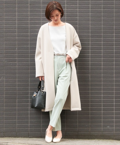 LEPSIM(レプシィム)の「美脚テーパードパンツ20SS1 858332(その他パンツ・レディース・ブラック/グレー/グリーン/グレイッシュベージュ/パープル・SMALL/MEDIUM/LARGE/LL/SS)」の13枚目の写真