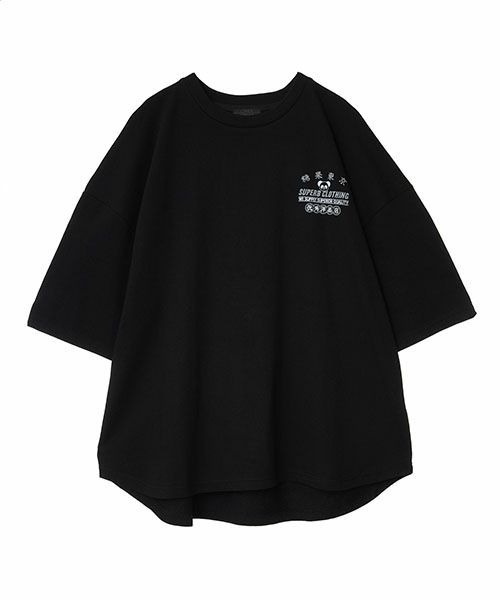 Candy Stripper（キャンディストリッパー）の「SUPERB CLOTHING CANDY トップ（Tシャツ/カットソー・レディース・オフホワイト/オレンジ/ブラック・2）」の8枚目の写真