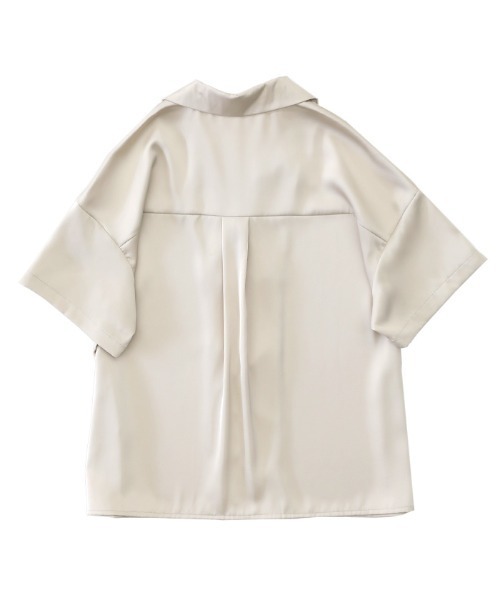 select MOCA（セレクトモカ）の「ダブルボタンハンサムシャツ（シャツ/ブラウス・レディース・ベージュ/イエロー/モスグリーン・FREE）」の11枚目の写真