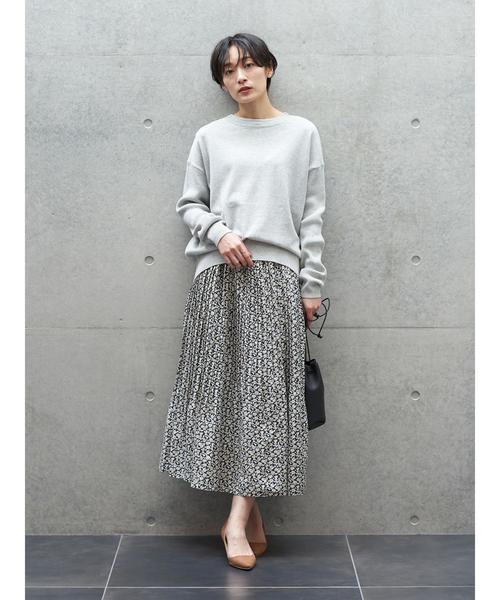 AMERICAN HOLIC（アメリカンホリック）の「ソフトプリーツギャザーロングスカート② ＊（スカート・レディース・ドット/その他14/ブルー系その他/マルチ・FREE）」の11枚目の写真