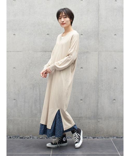 AMERICAN HOLIC（アメリカンホリック）の「ソフトプリーツギャザーロングスカート② ＊（スカート・レディース・ドット/その他14/ブルー系その他/マルチ・FREE）」の15枚目の写真