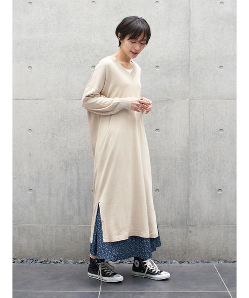 AMERICAN HOLIC（アメリカンホリック）の「ソフトプリーツギャザーロングスカート② ＊（スカート・レディース・ドット/その他14/ブルー系その他/マルチ・FREE）」の16枚目の写真