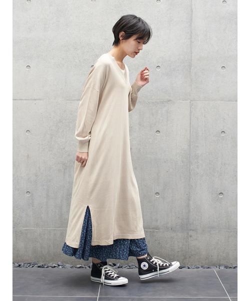 AMERICAN HOLIC（アメリカンホリック）の「ソフトプリーツギャザーロングスカート② ＊（スカート・レディース・ドット/その他14/ブルー系その他/マルチ・FREE）」の17枚目の写真