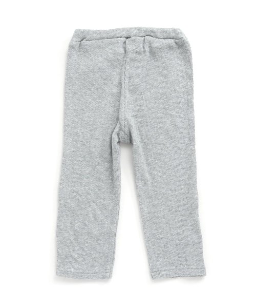 BREEZE(ブリーズ)の「/リブレギンス 9分丈(レギンス/スパッツ・キッズ・ブラック/グレー/アイボリー/ピンク・80/90/100/110/120/130/140)」の11枚目の写真