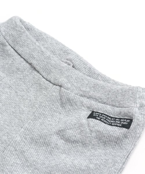 BREEZE(ブリーズ)の「/リブレギンス 9分丈(レギンス/スパッツ・キッズ・ブラック/グレー/アイボリー/ピンク・80/90/100/110/120/130/140)」の8枚目の写真