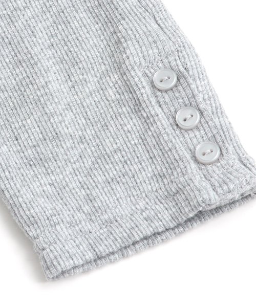 BREEZE(ブリーズ)の「/リブレギンス 9分丈(レギンス/スパッツ・キッズ・ブラック/グレー/アイボリー/ピンク・80/90/100/110/120/130/140)」の5枚目の写真