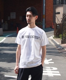 blank by words（ブランクバイワーズ）の「「ARE YOU EXCITED」 TEE（Tシャツ/カットソー）」
