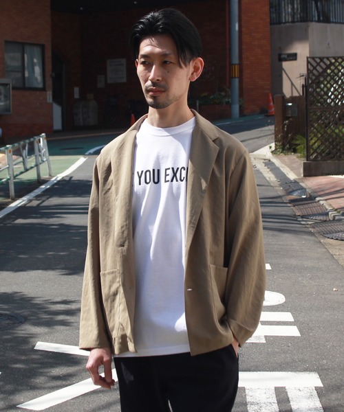 blank by words(ブランクバイワーズ)の「「ARE YOU EXCITED」 TEE(Tシャツ/カットソー・メンズ・ホワイト・LARGE/MEDIUM/SMALL)」の10枚目の写真