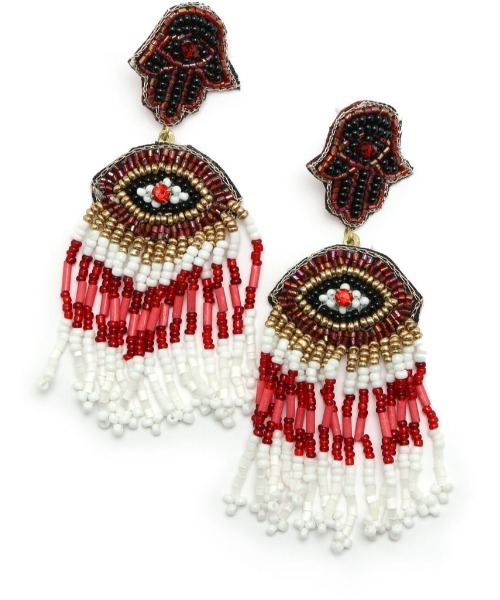 misto accessories(ミストアクセサリーズ)の「アイズピアス eyes pierce(ピアス(両耳用)・レディース・スカイブルー/ネイビー/ホワイト/ピンク/オレンジ・FREE)」の2枚目の写真