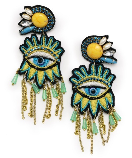 misto accessories(ミストアクセサリーズ)の「アイズピアス eyes pierce(ピアス(両耳用)・レディース・スカイブルー/ネイビー/ホワイト/ピンク/オレンジ・FREE)」の9枚目の写真