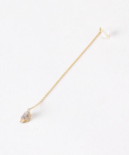 Preek プリーク　INCLUSION QUARTZ EARRING Preek（プリーク）の「＜Preek＞INCLUSION QUARTZ AMERICAN