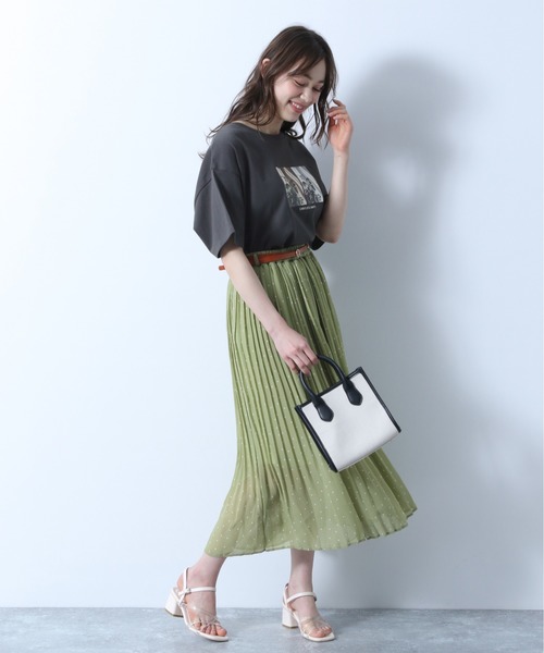 Heather（ヘザー）の「フロントフォトプリントＴ　885762（Tシャツ/カットソー・レディース・ホワイト系その他/ブラック系その他/ピンク系その他/ホワイト系その他2/ホワイト系その他3・FREE）」の19枚目の写真