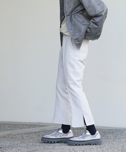 KAIKO(カイコー)の「KAIKO 70606-P(スラックス・メンズ・ライトグレー/ブラック/ブラウン・S/M)」の3枚目の写真