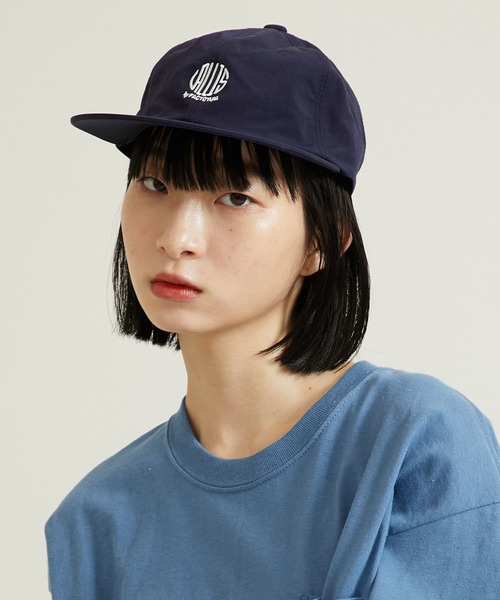 By ナイロンタッサー Vallis By キャップ キャップ Factotum セール 別注 キャップ Vallis Factotum ヴァリスバイファクトタム のファッション 帽子 By