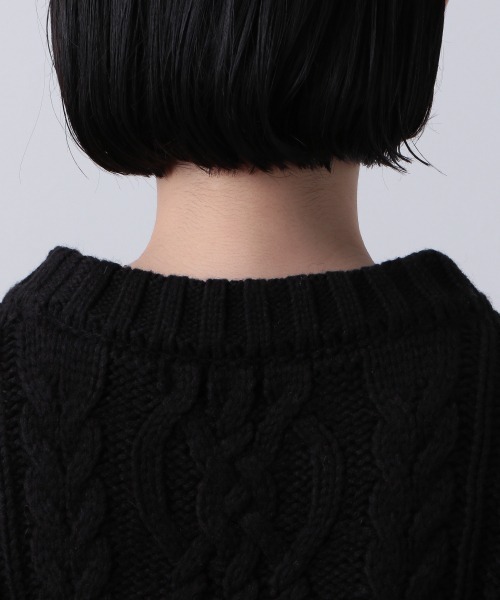 PAGEBOY（ページボーイ）の「フリンジデザインプルオーバー 【ローゲージニット】（ニット/セーター・レディース・ブラック/パープル/オフホワイト・FREE）」の20枚目の写真