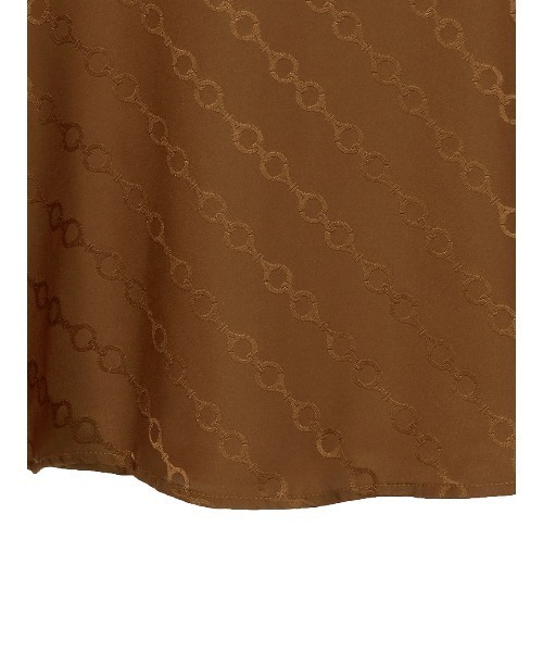 Ameri（アメリ）の「UNDRESSED HORSE BIT BLOUSE（シャツ/ブラウス・レディース・ネイビー/ブラウン・FREE）」の18枚目の写真