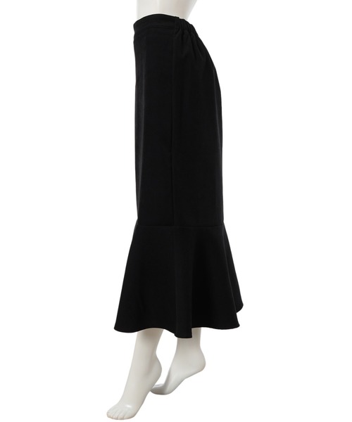 fifth（フィフス）の「リブレスコーデュロイフレアヘムスカート（スカート・レディース・ブラック/ブラウン・MEDIUM）」の5枚目の写真