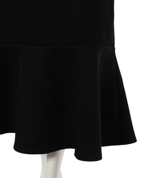 fifth（フィフス）の「リブレスコーデュロイフレアヘムスカート（スカート・レディース・ブラック/ブラウン・MEDIUM）」の8枚目の写真