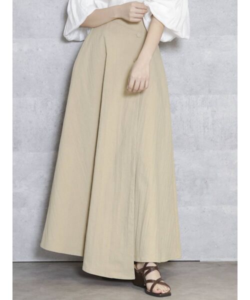 Dazzlin ダズリン の フレアナチュラルロングスカート スカート Wear