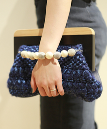 And A | ｜パール付3WAYクラッチ(クラッチバッグ)