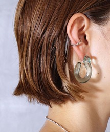 ANNIKA INEZ | 【ANNIKA INEZ / アニカイネズ】GLASSY HOOPS Pierce / ピアス(ピアス（両耳用）)