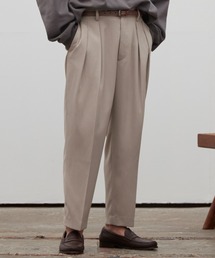 WYM LIDNM | 【WYM LIDNM】RATINE SEMI WIDE TAPERED SLACKS(スラックス)