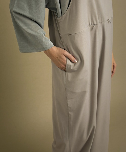 Uiscel（ユイセル）の「Uiscel 撥水エプロンサロペット