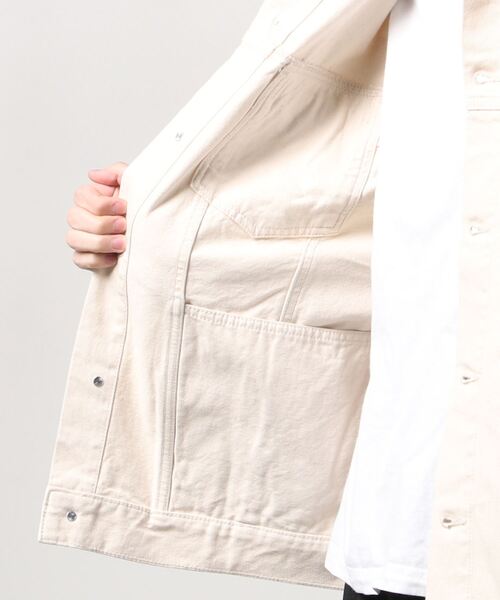 DR.DENIM（ドクターデニム）の「Eno Jacket/エノジャケット（デニムジャケット・メンズ・アイボリー・XS/S/L/M）」の10枚目の写真