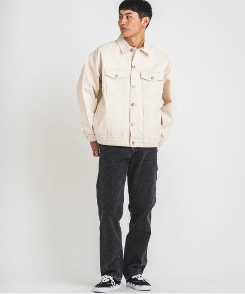 DR.DENIM（ドクターデニム）の「Eno Jacket/エノジャケット（デニムジャケット・メンズ・アイボリー・XS/S/L/M）」の5枚目の写真